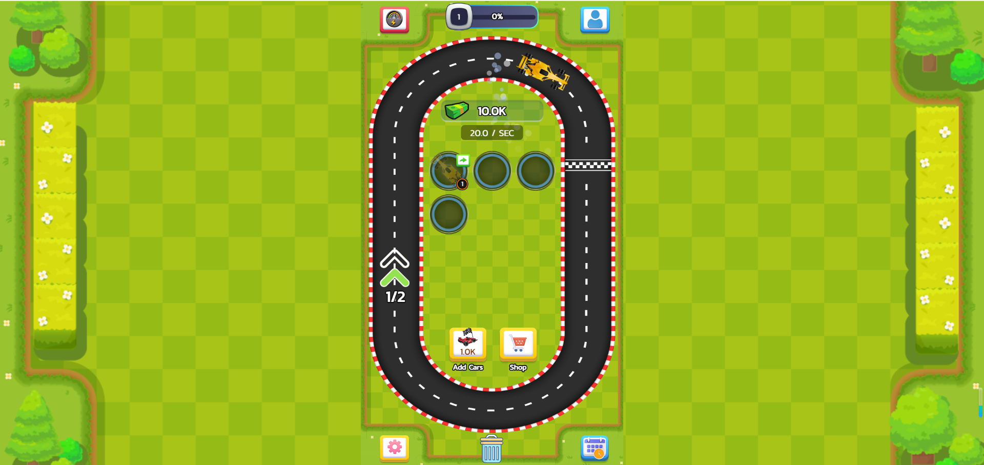 idle-merge-car-and-race